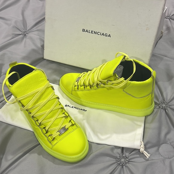 Neon yellow Arena Balenciaga - Picture 3 of 5